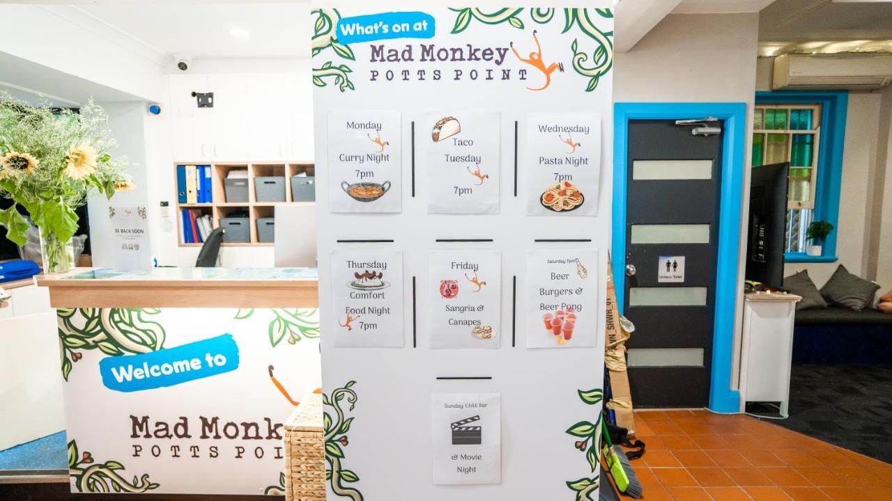 Mad Monkey Potts Point Hostel Sydney Exterior photo